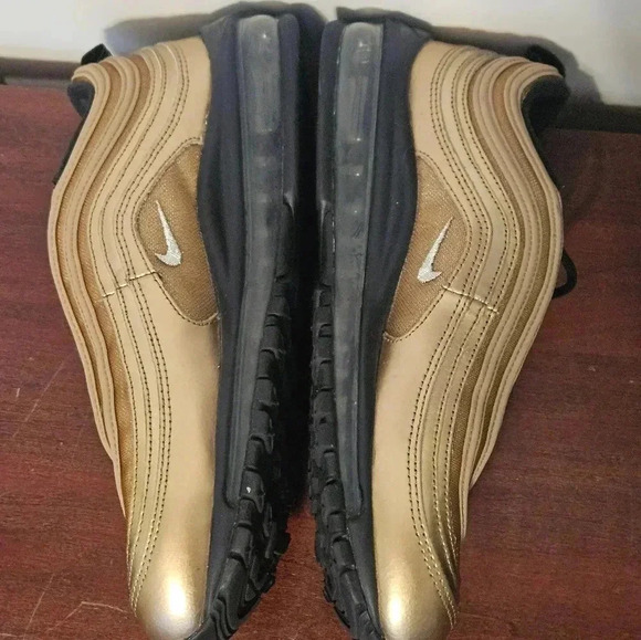 Women's Nike Air Max 97Copper Size 9 Metallic RedBronze/Oil Grey CT1176-900 - Picture 7 of 12